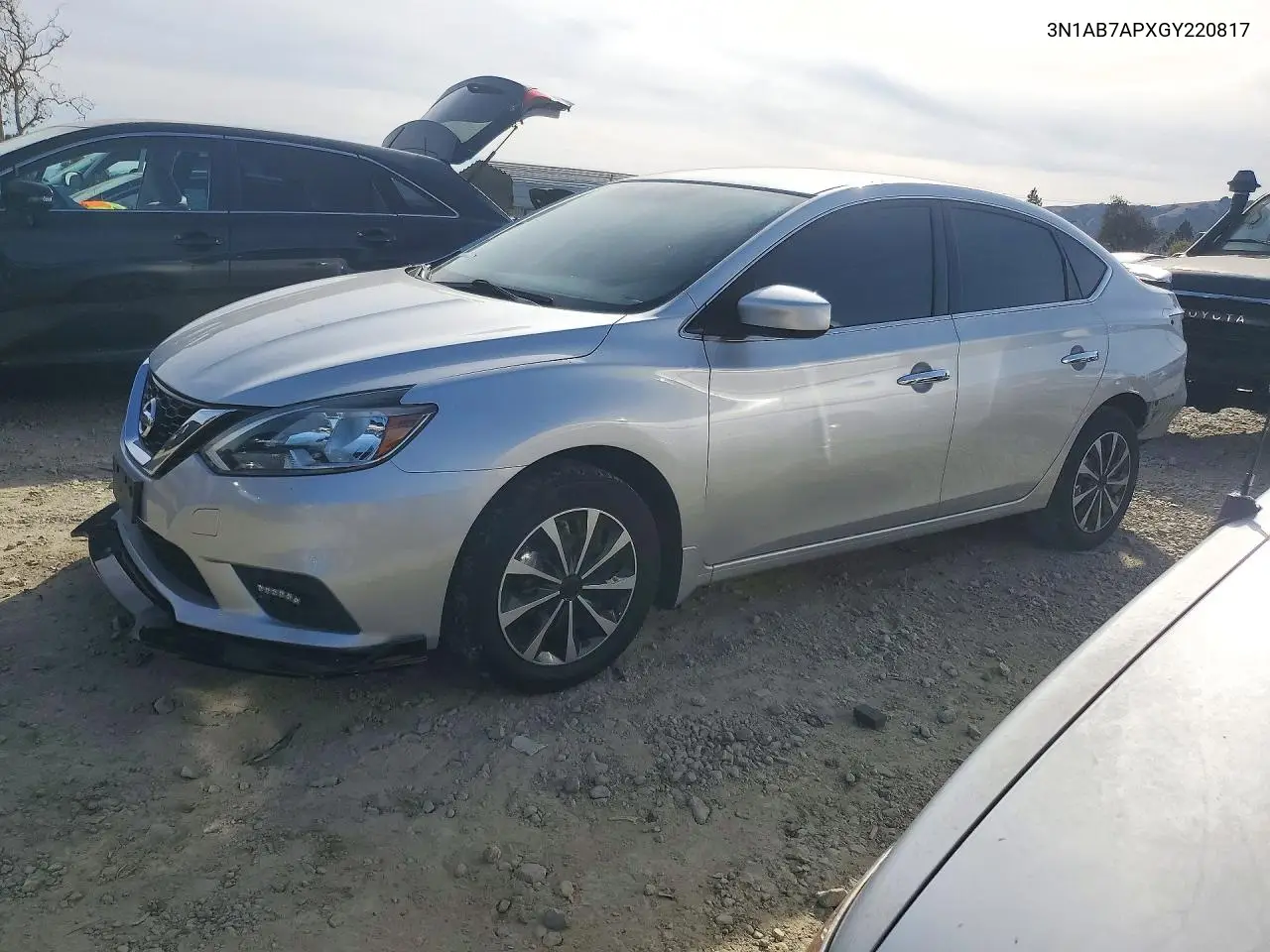 NISSAN SENTRA 2016, VIN 3N1AB7APXGY220817