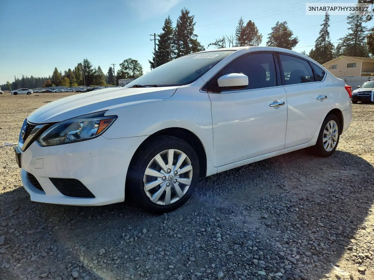 2017 NISSAN SENTRA VIN 3N1AB7AP7HY333822 — фото 1
