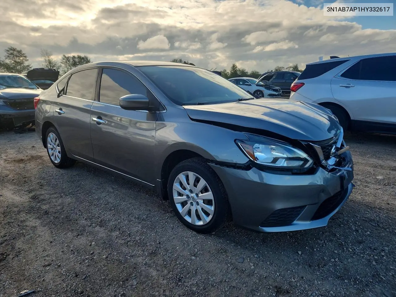 2017 NISSAN SENTRA VIN 3N1AB7AP1HY332617 — фото 4