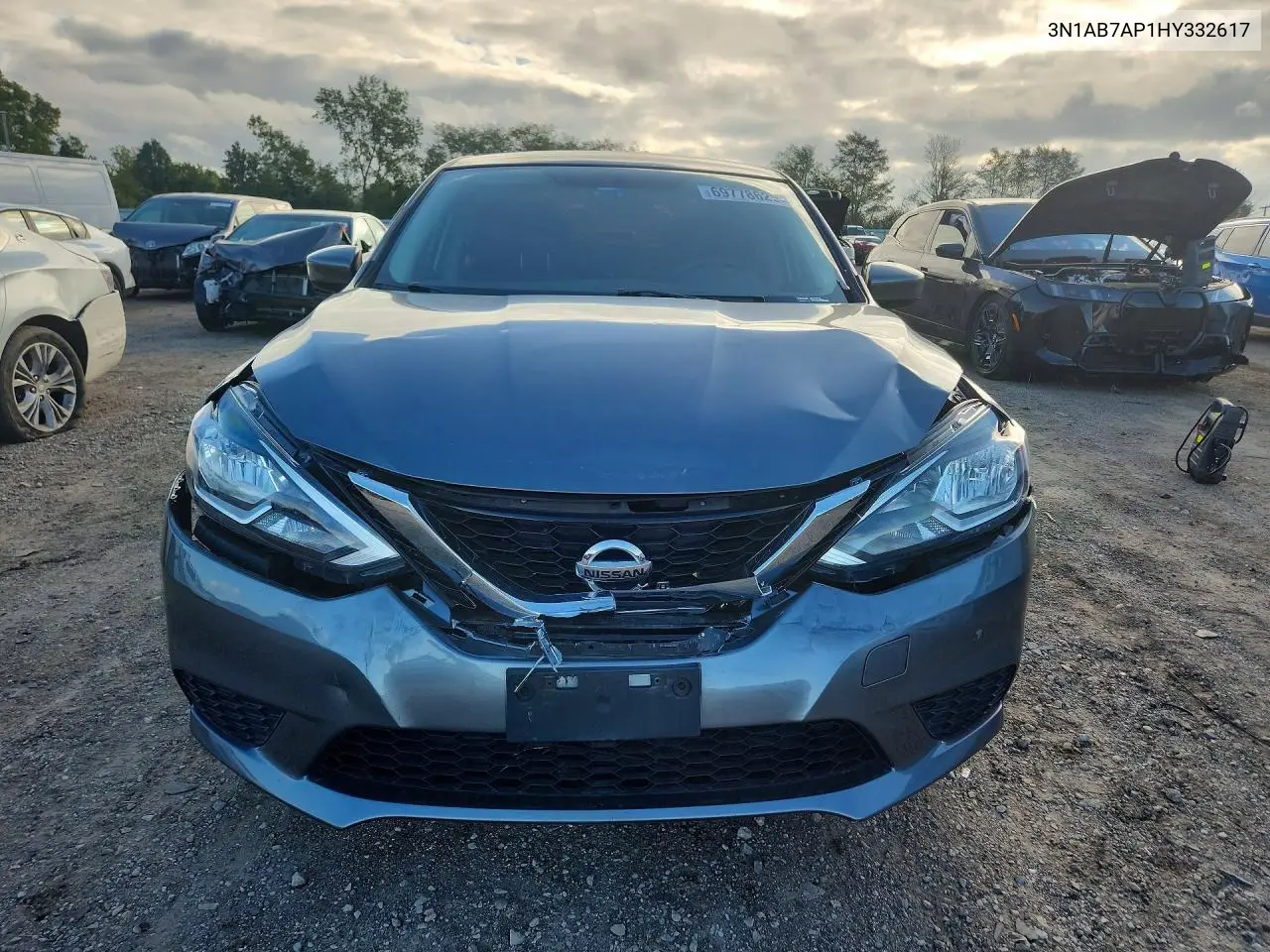 2017 NISSAN SENTRA VIN 3N1AB7AP1HY332617 — фото 5