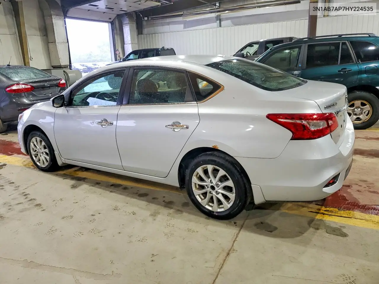 2017 NISSAN SENTRA VIN 3N1AB7AP7HY224535 — фото 2