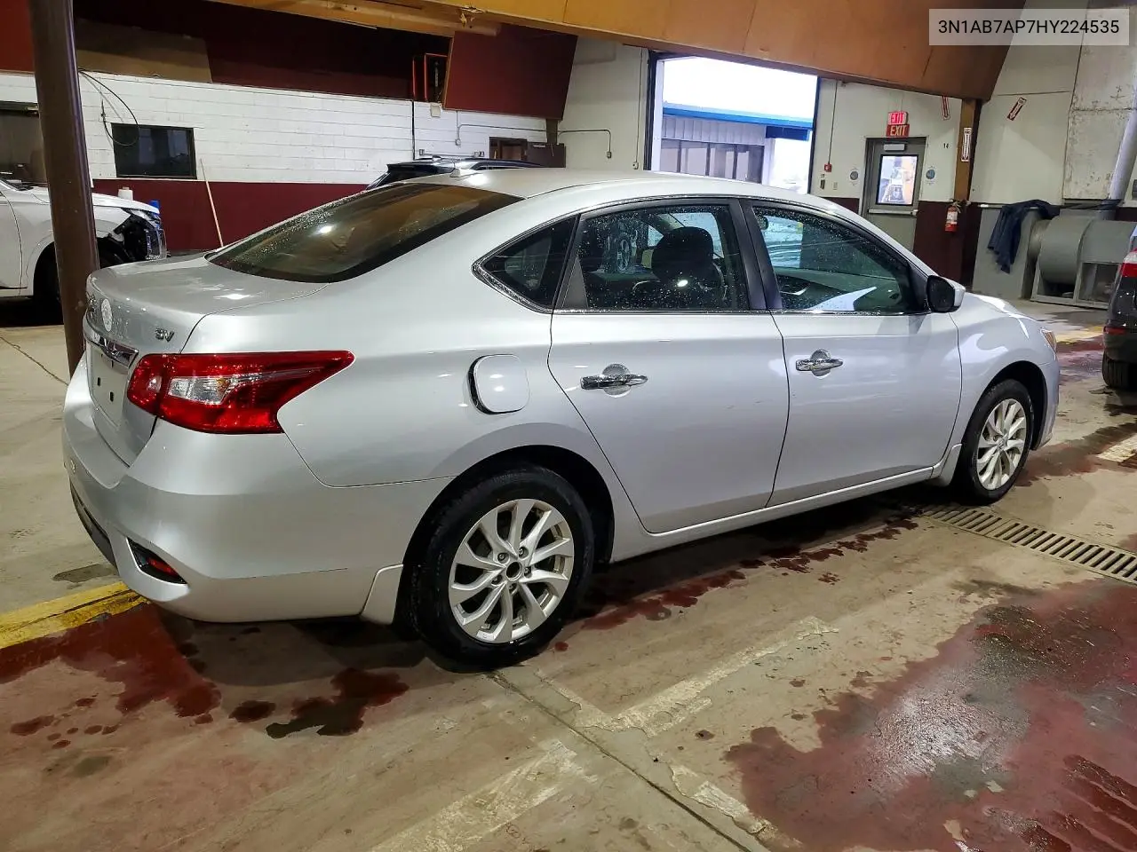 2017 NISSAN SENTRA VIN 3N1AB7AP7HY224535 — фото 3