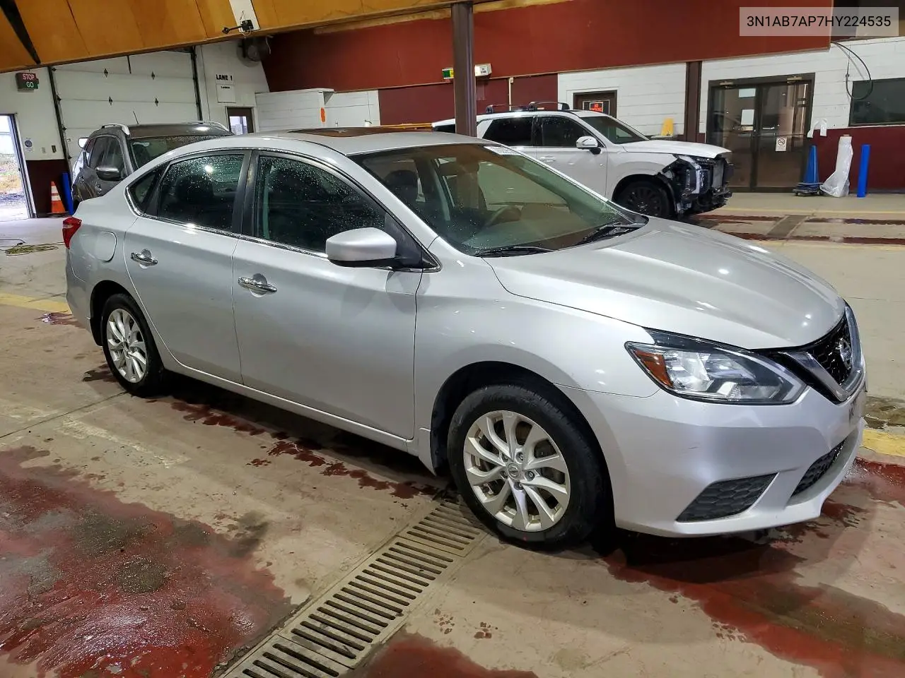 2017 NISSAN SENTRA VIN 3N1AB7AP7HY224535 — фото 4