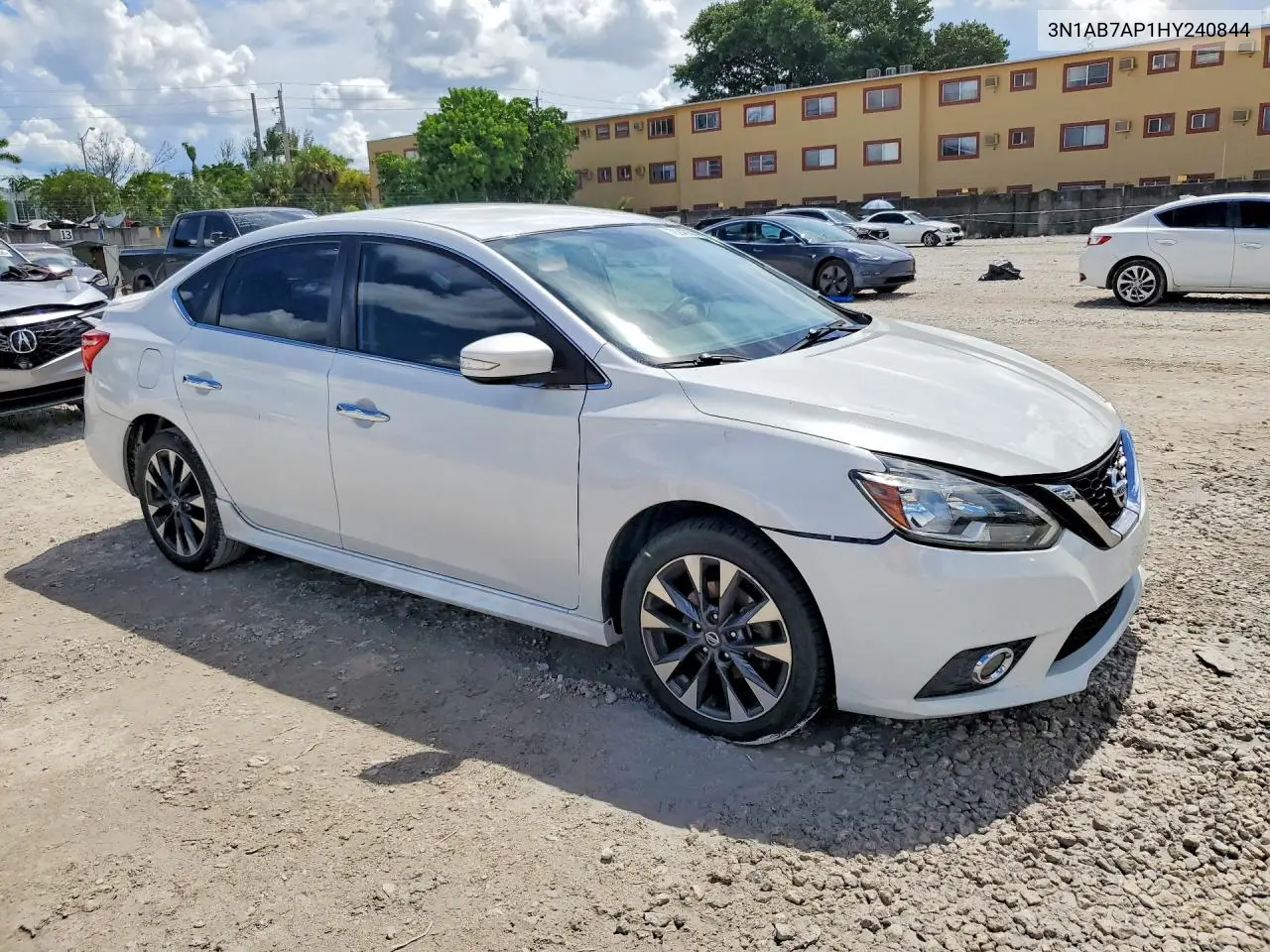2017 NISSAN SENTRA VIN 3N1AB7AP1HY240844 — фото 4