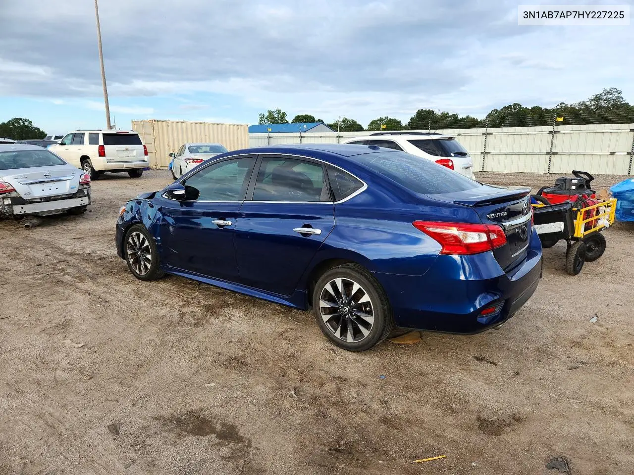 2017 NISSAN SENTRA VIN 3N1AB7AP7HY227225 — фото 2