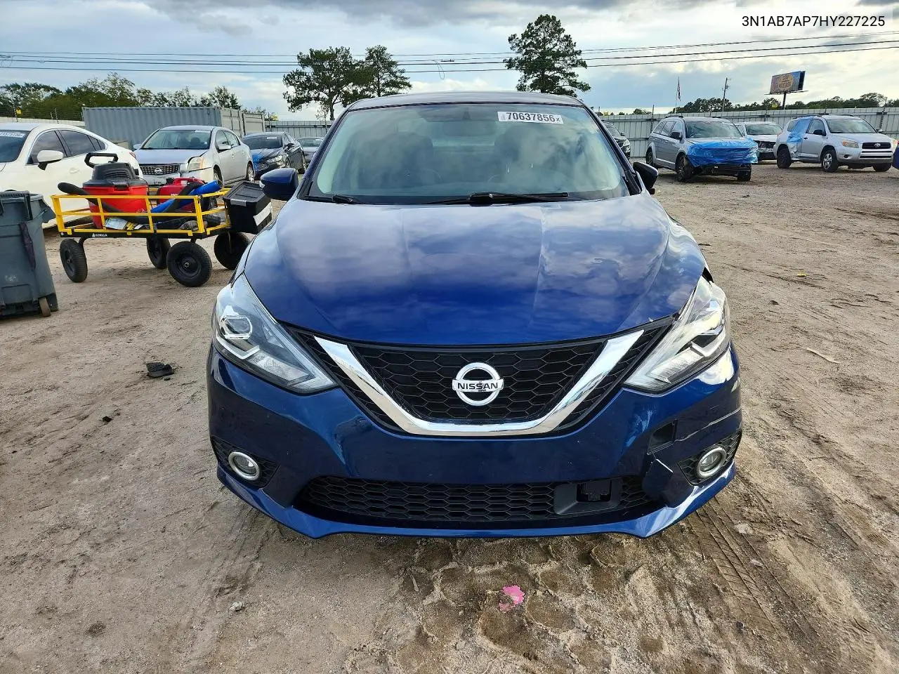 2017 NISSAN SENTRA VIN 3N1AB7AP7HY227225 — фото 5