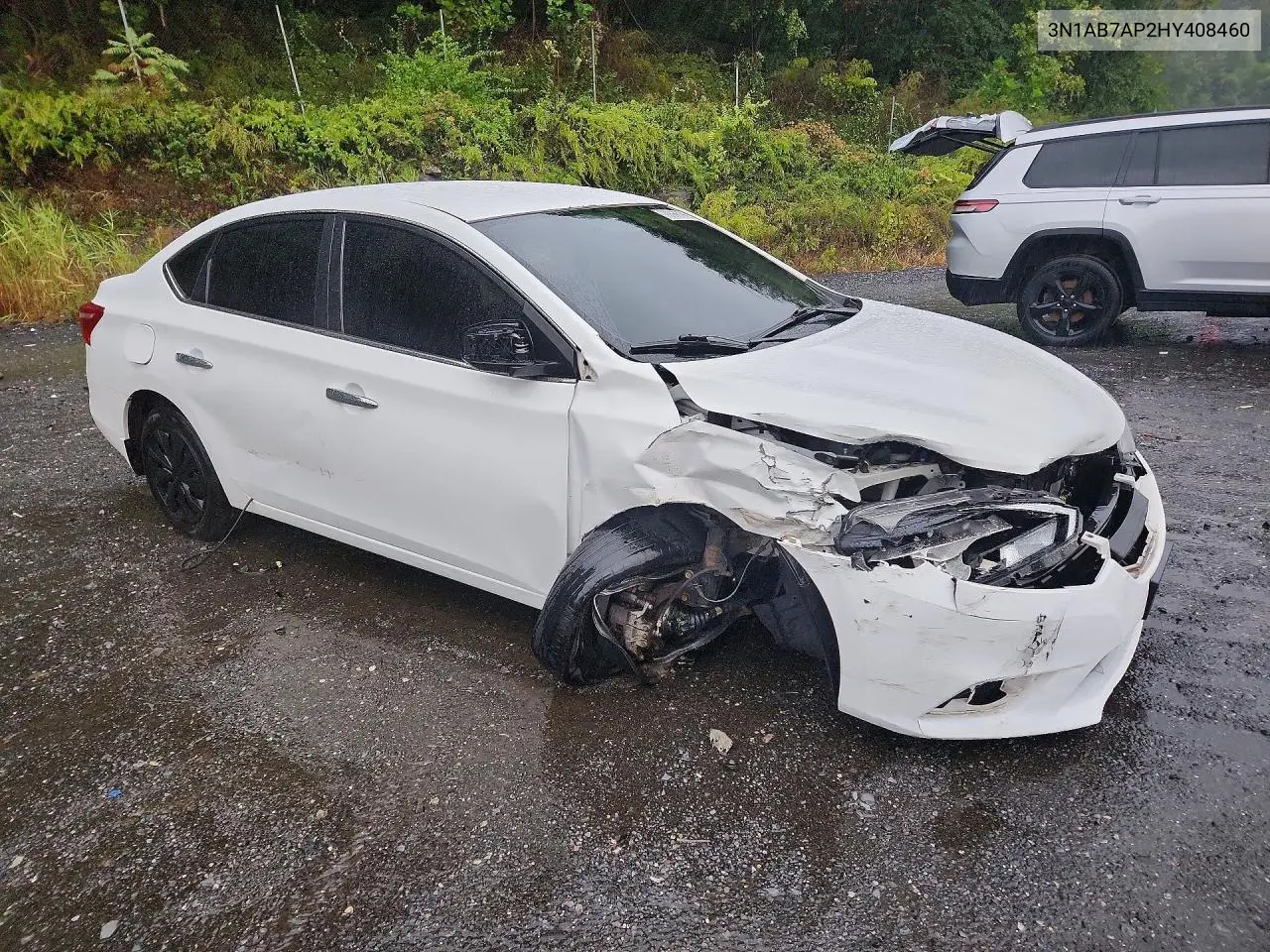 2017 NISSAN SENTRA VIN 3N1AB7AP2HY408460 — фото 4