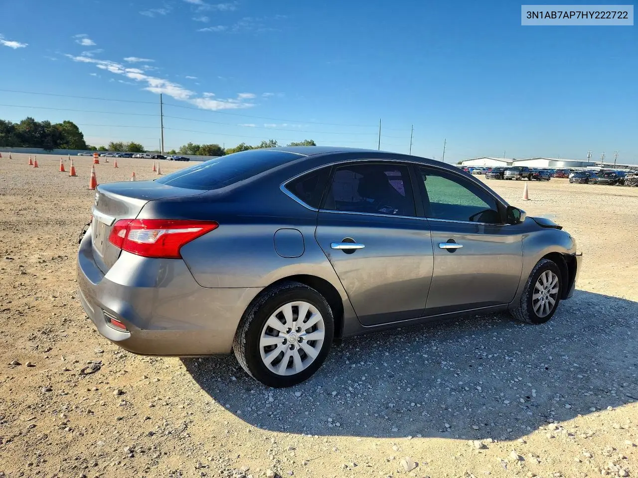 2017 NISSAN SENTRA VIN 3N1AB7AP7HY222722 — фото 3