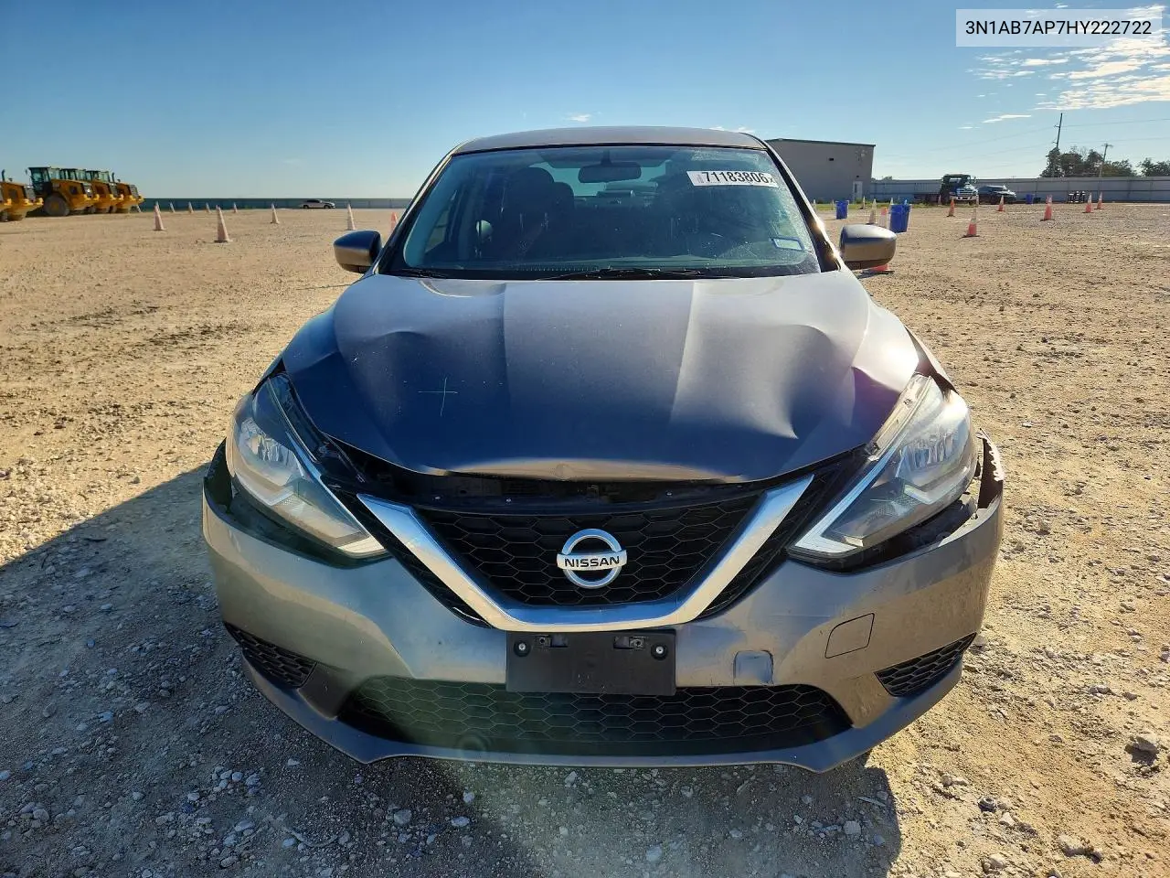 2017 NISSAN SENTRA VIN 3N1AB7AP7HY222722 — фото 5