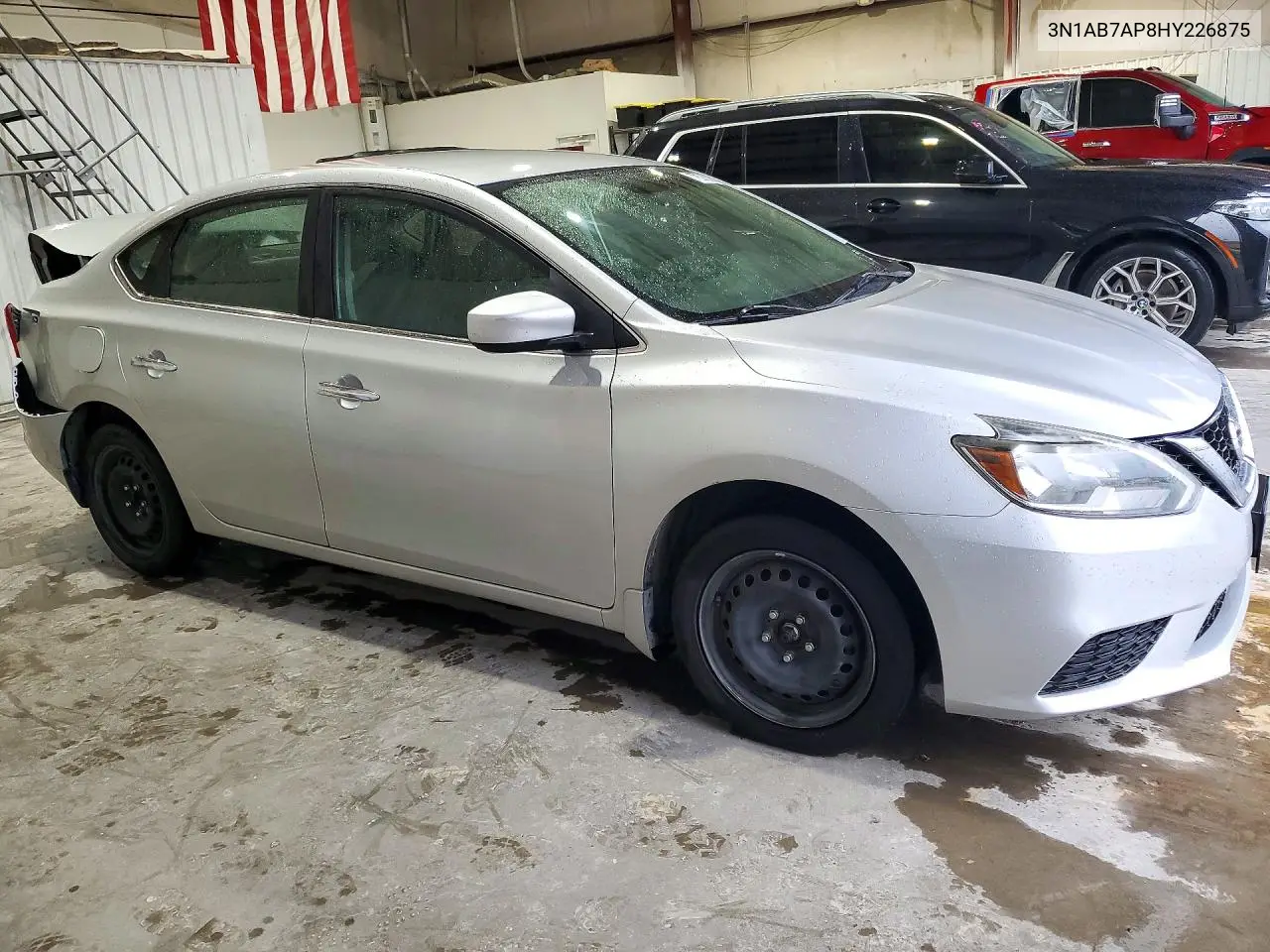 2017 NISSAN SENTRA VIN 3N1AB7AP8HY226875 — фото 4