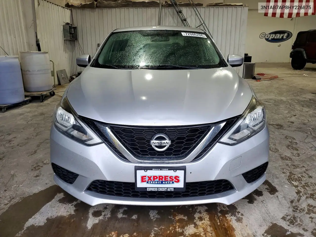 2017 NISSAN SENTRA VIN 3N1AB7AP8HY226875 — фото 5