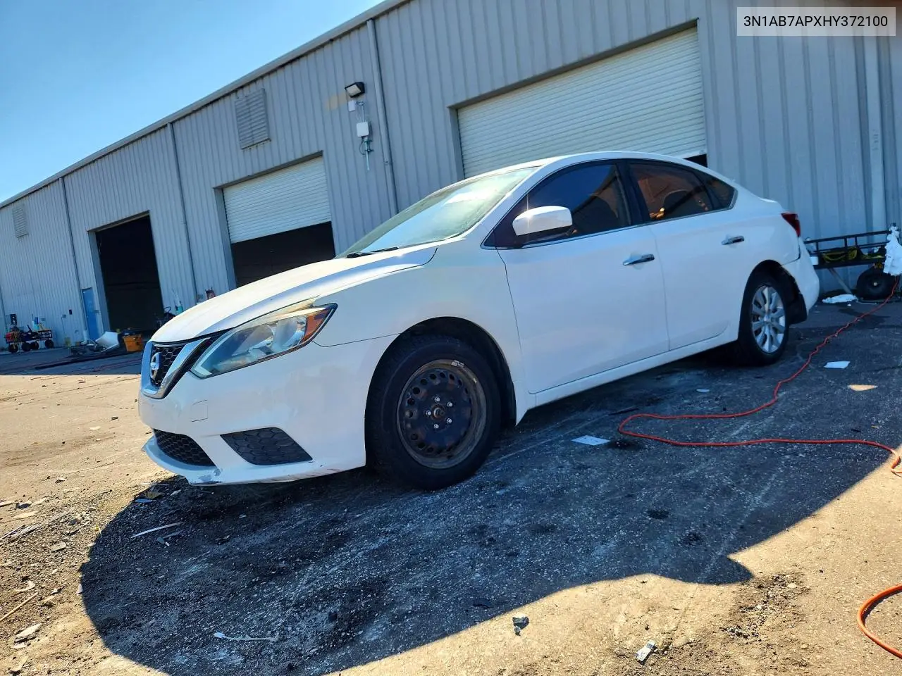 NISSAN SENTRA 2017, VIN 3N1AB7APXHY372100