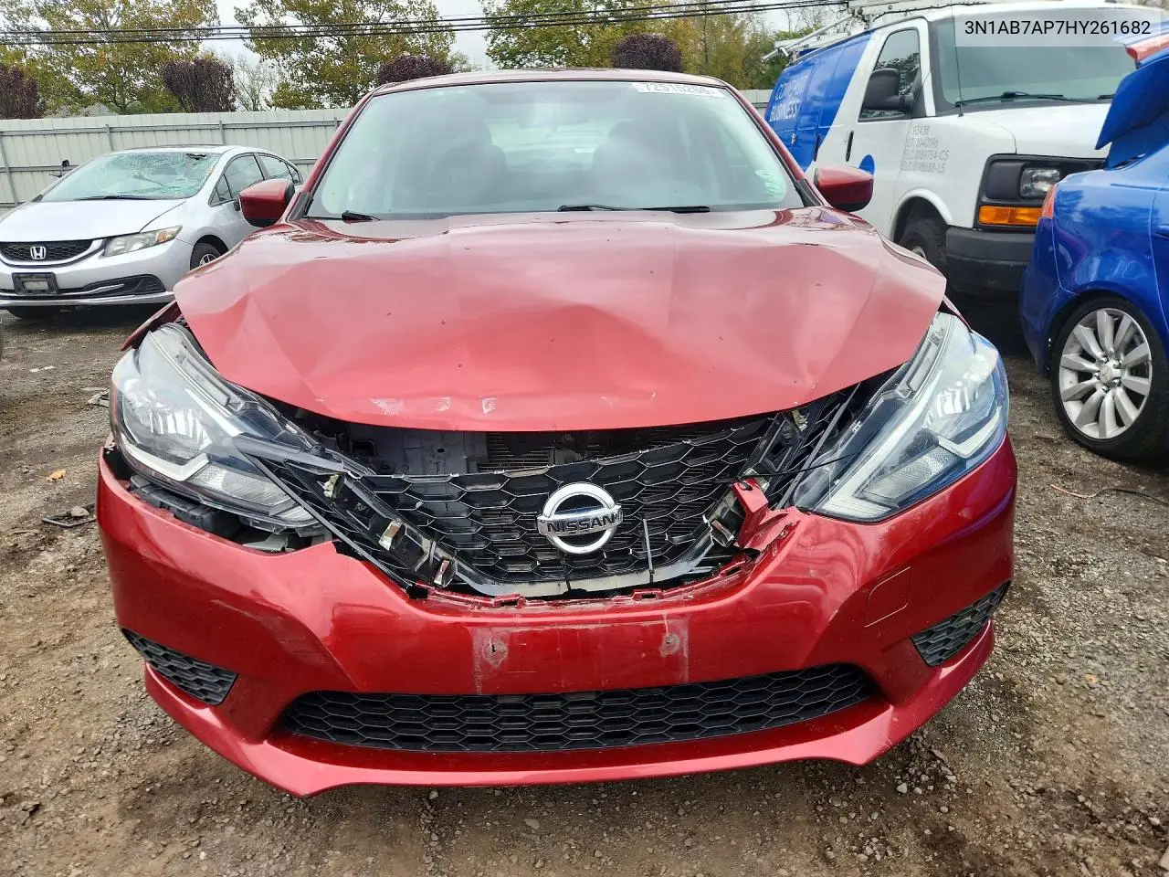2017 NISSAN SENTRA VIN 3N1AB7AP7HY261682 — фото 5