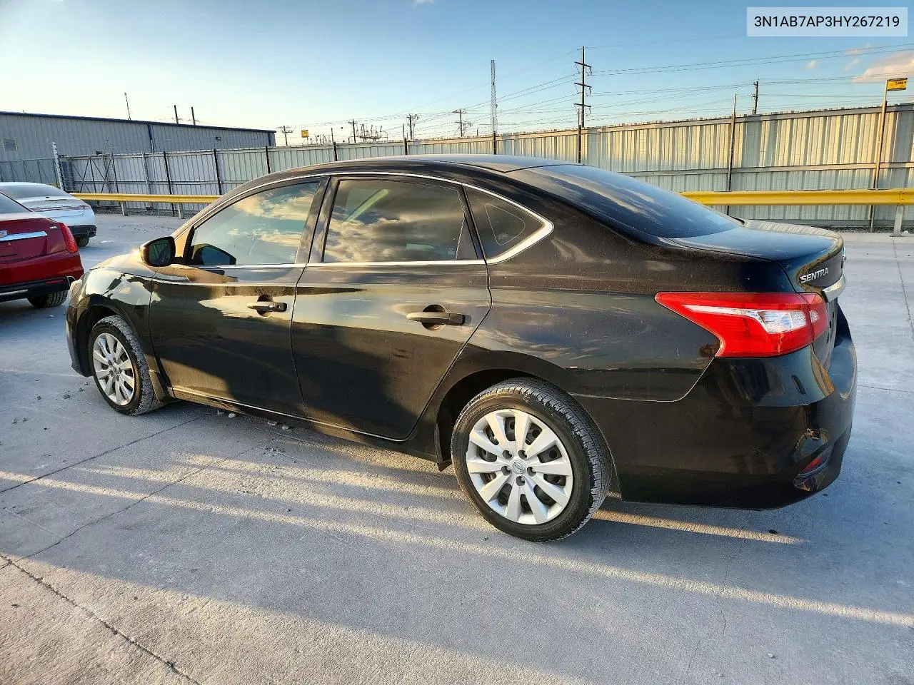 2017 NISSAN SENTRA VIN 3N1AB7AP3HY267219 — фото 2