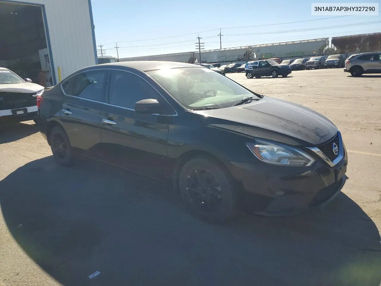 2017 NISSAN SENTRA VIN 3N1AB7AP3HY327290 — фото 4