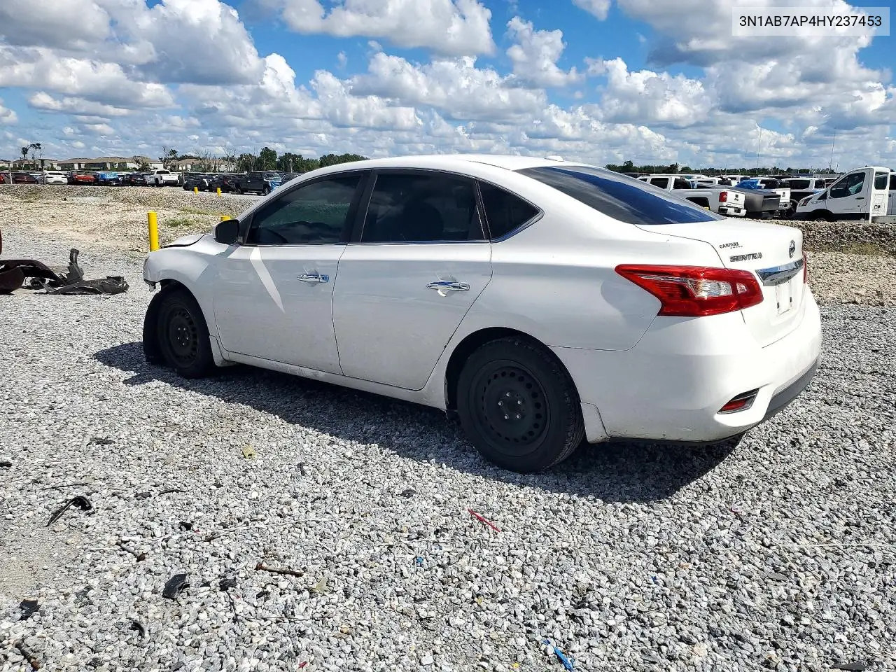 2017 NISSAN SENTRA VIN 3N1AB7AP4HY237453 — фото 2
