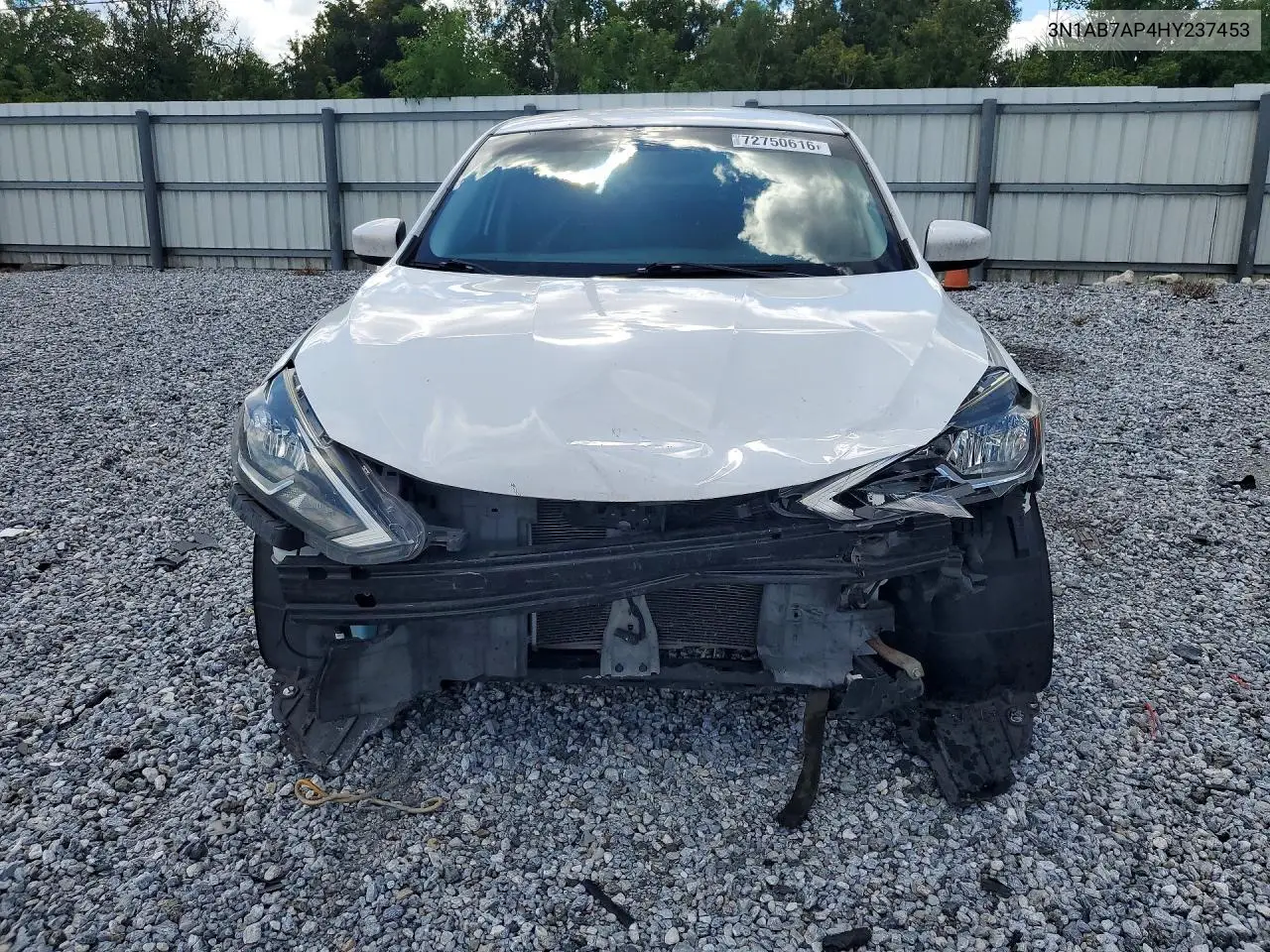 2017 NISSAN SENTRA VIN 3N1AB7AP4HY237453 — фото 5