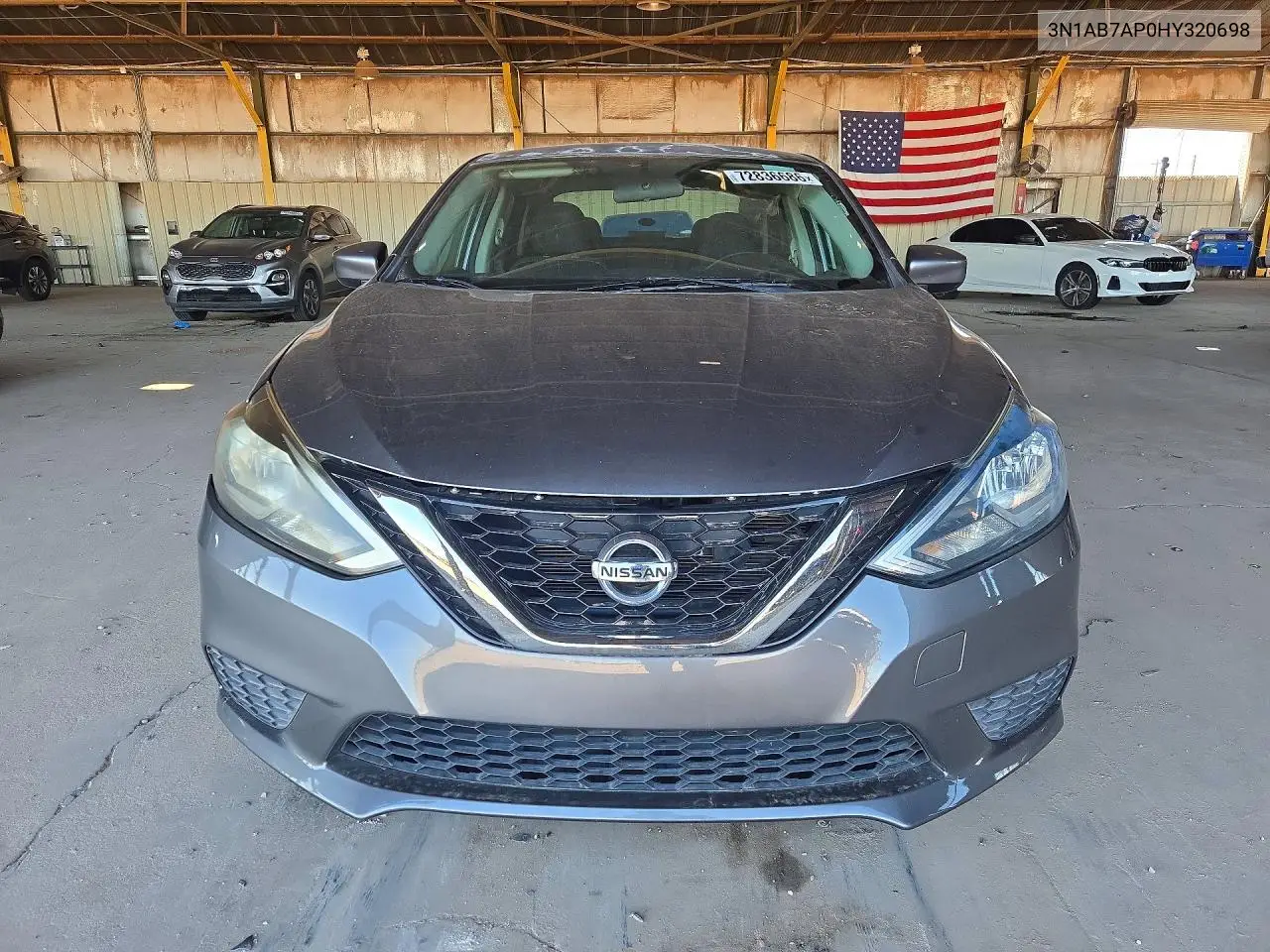 2017 NISSAN SENTRA VIN 3N1AB7AP0HY320698 — фото 5