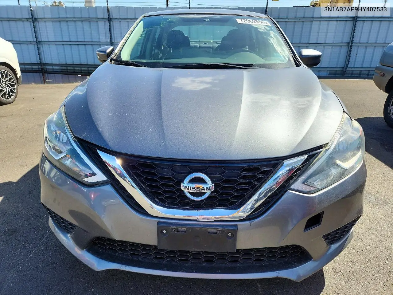 2017 NISSAN SENTRA VIN 3N1AB7AP9HY407533 — фото 5