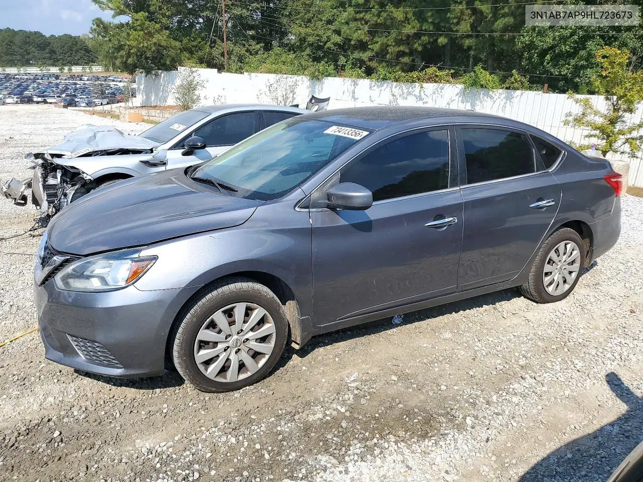 NISSAN SENTRA 2017, VIN 3N1AB7AP9HL723673