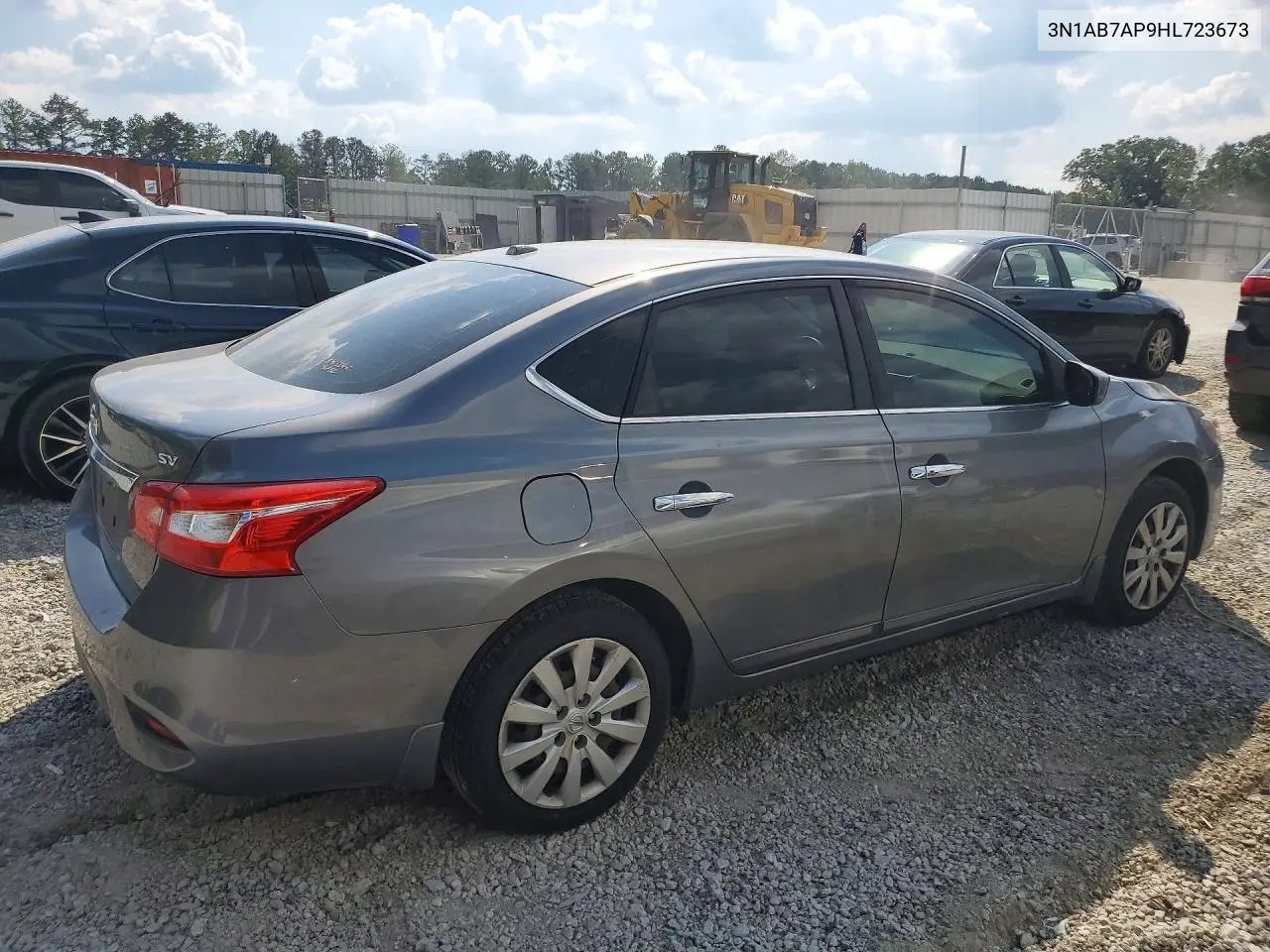 2017 NISSAN SENTRA VIN 3N1AB7AP9HL723673 — фото 3