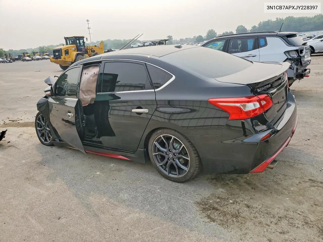 2018 NISSAN SENTRA VIN 3N1CB7APXJY228397 — фото 2