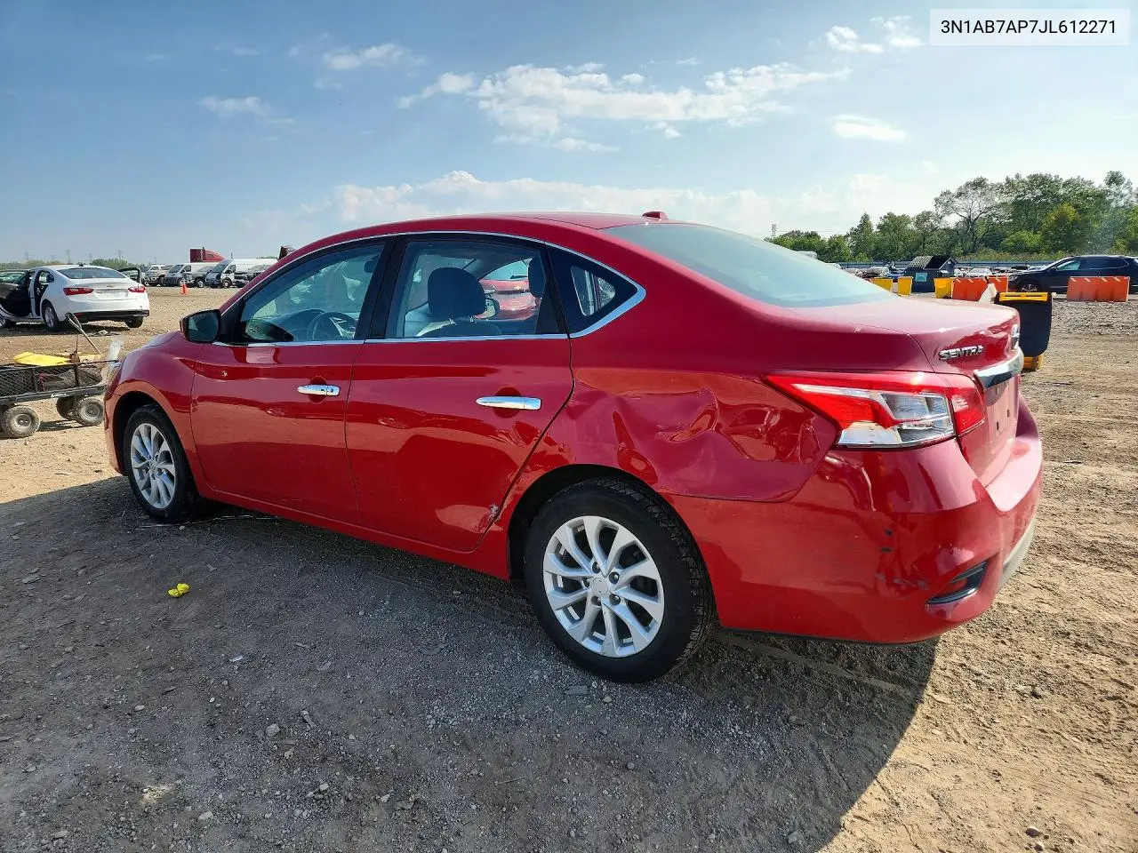 2018 NISSAN SENTRA VIN 3N1AB7AP7JL612271 — фото 2