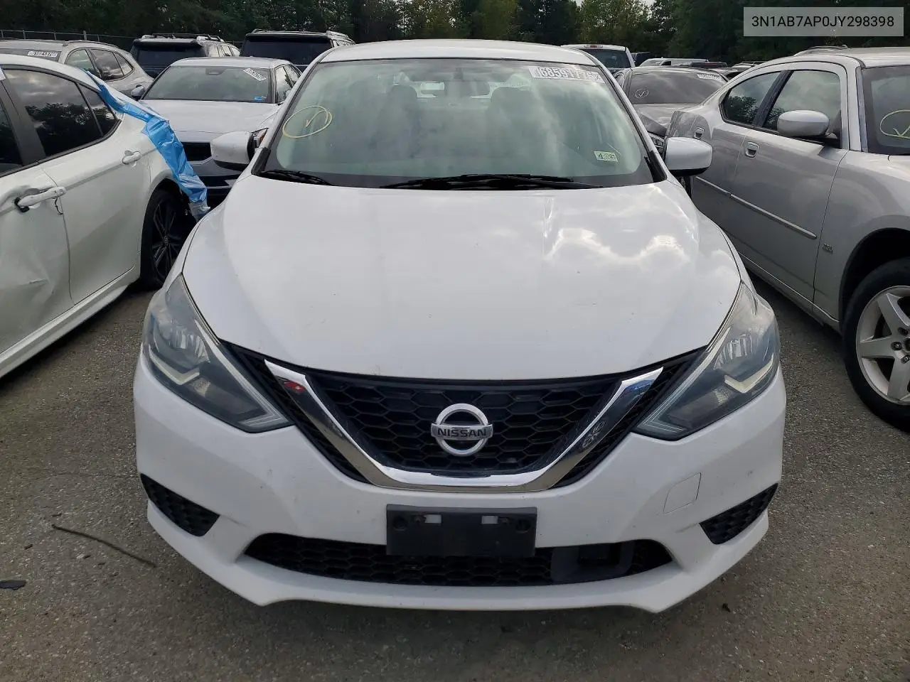 2018 NISSAN SENTRA VIN 3N1AB7AP0JY298398 — фото 5