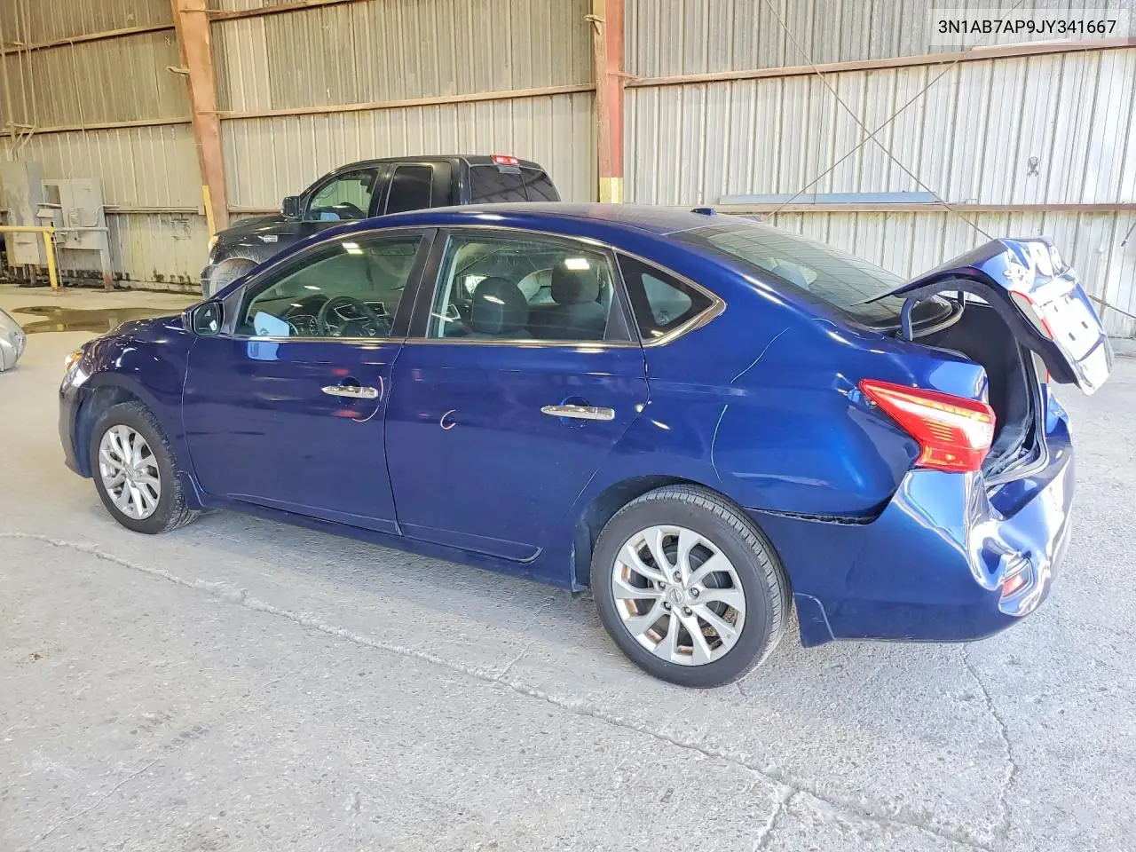 2018 NISSAN SENTRA VIN 3N1AB7AP9JY341667 — фото 2