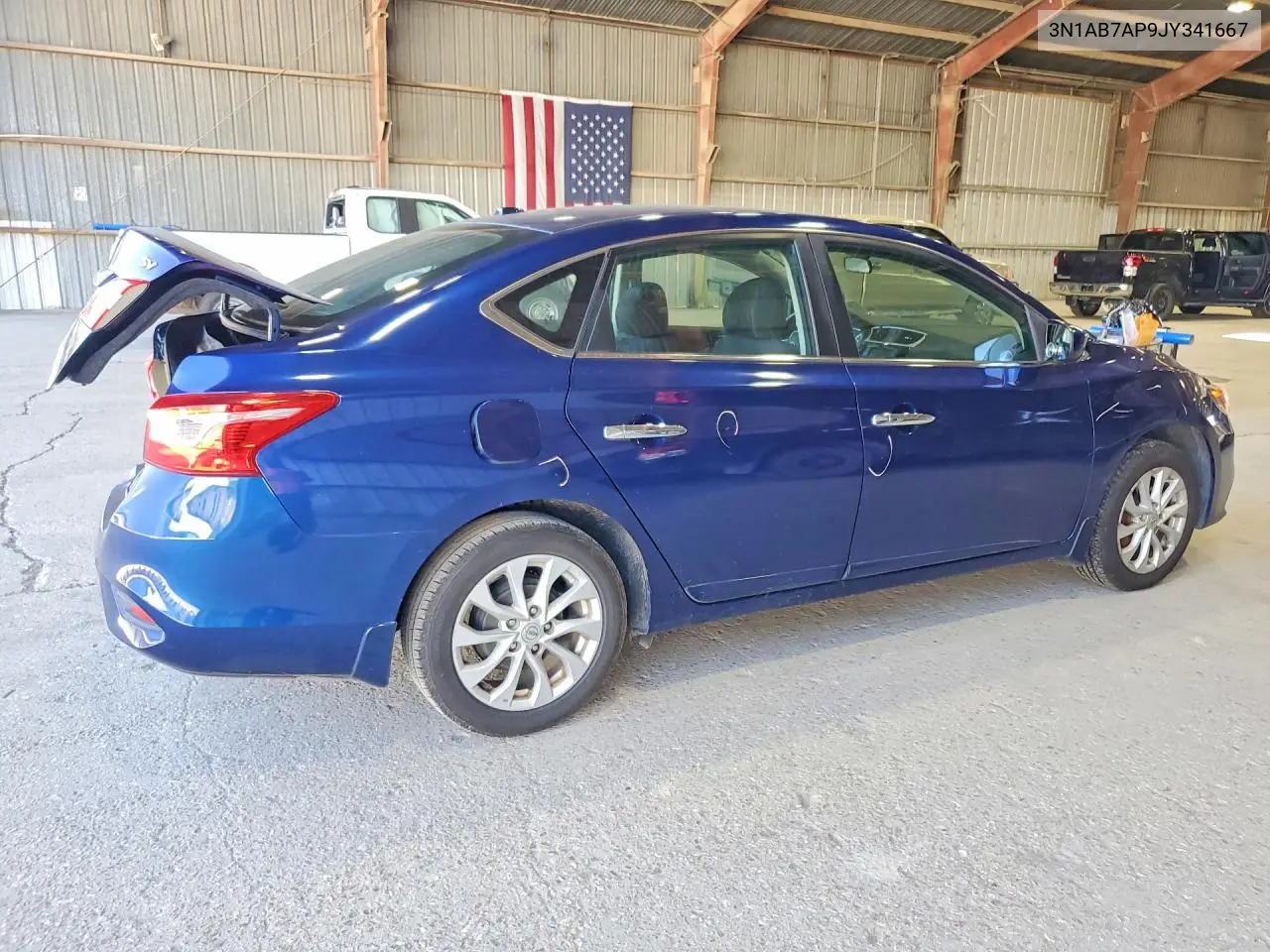 2018 NISSAN SENTRA VIN 3N1AB7AP9JY341667 — фото 3