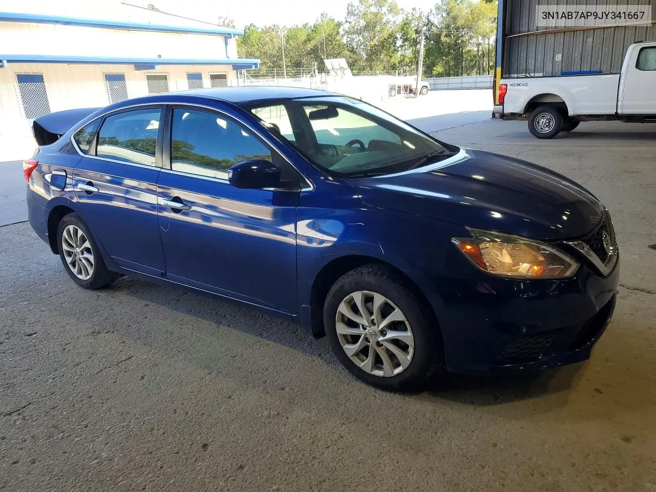 2018 NISSAN SENTRA VIN 3N1AB7AP9JY341667 — фото 4