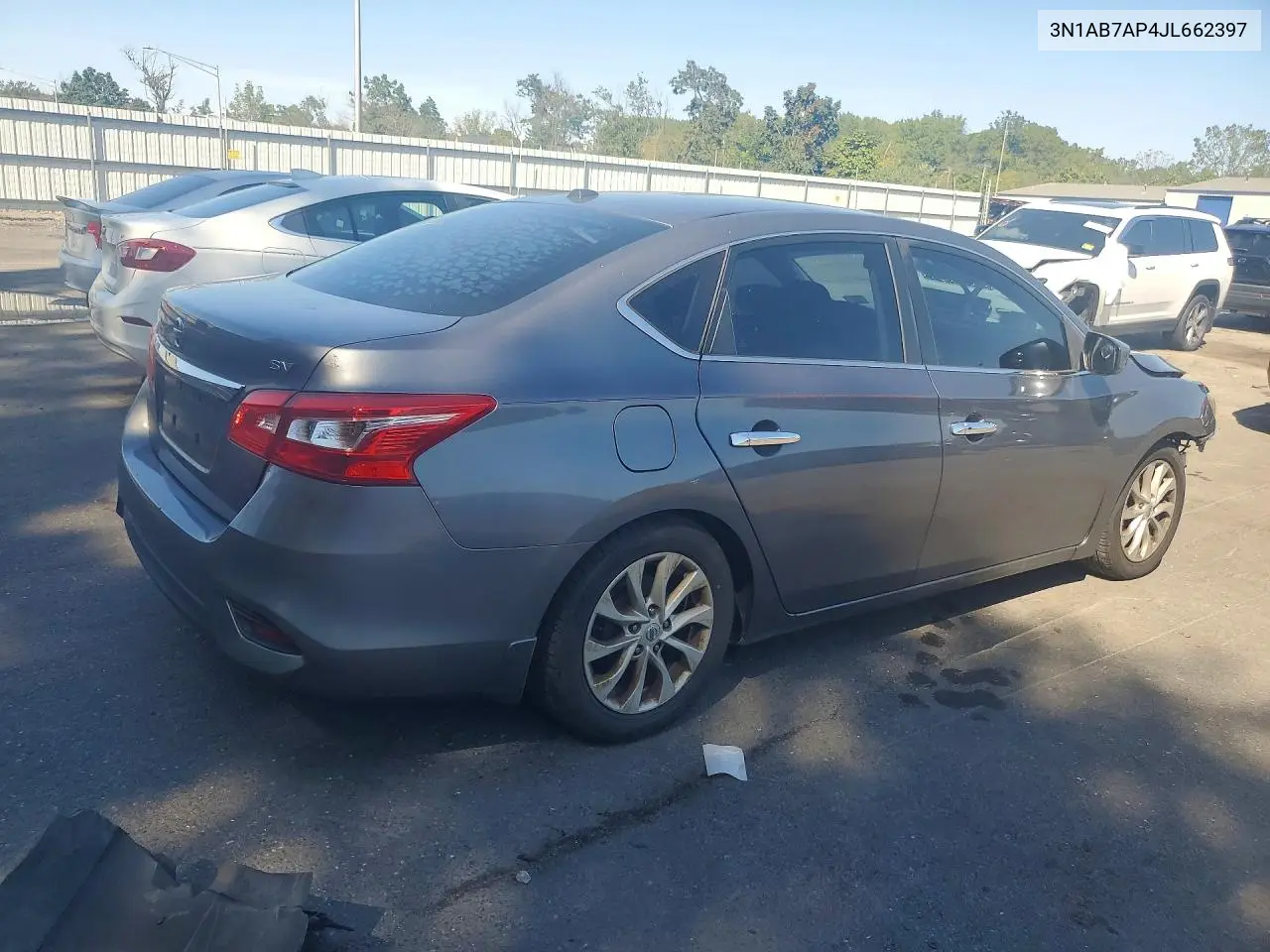 2018 NISSAN SENTRA VIN 3N1AB7AP4JL662397 — фото 3