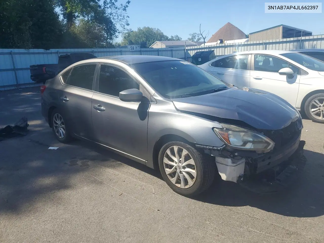 2018 NISSAN SENTRA VIN 3N1AB7AP4JL662397 — фото 4