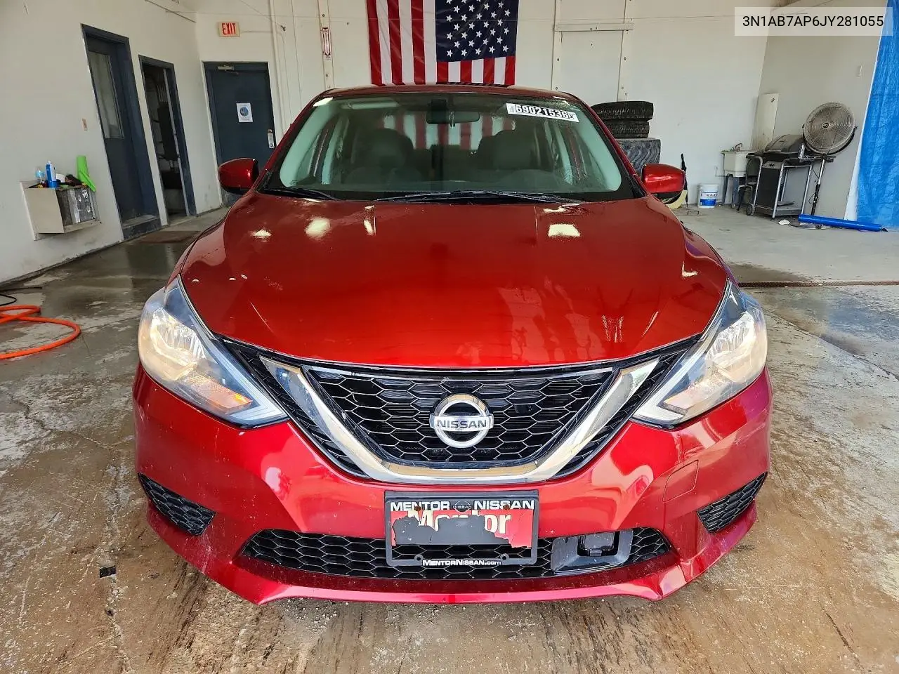 2018 NISSAN SENTRA VIN 3N1AB7AP6JY281055 — фото 5