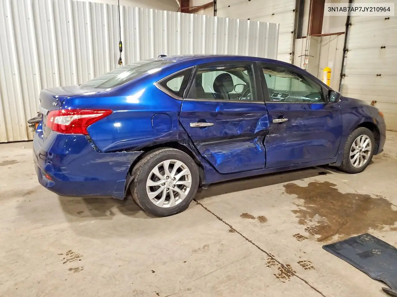2018 NISSAN SENTRA VIN 3N1AB7AP7JY210964 — фото 3