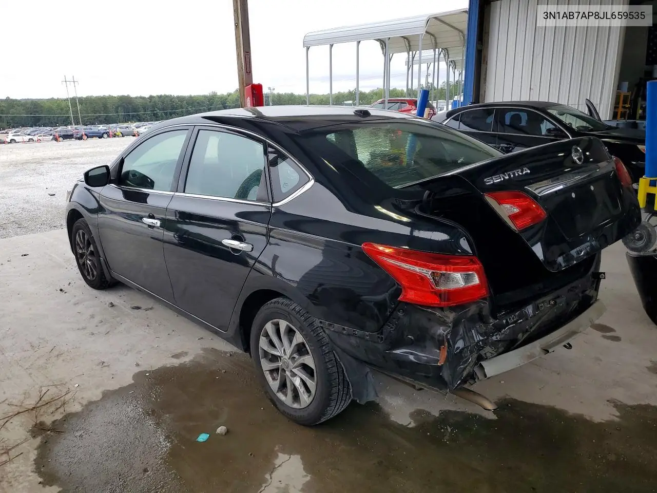 2018 NISSAN SENTRA VIN 3N1AB7AP8JL659535 — фото 2