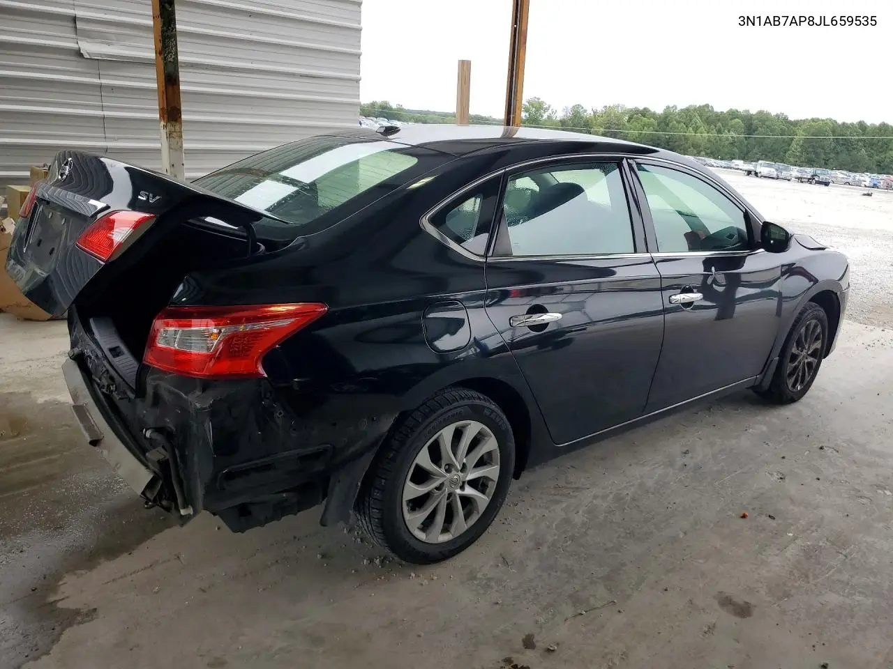 2018 NISSAN SENTRA VIN 3N1AB7AP8JL659535 — фото 3