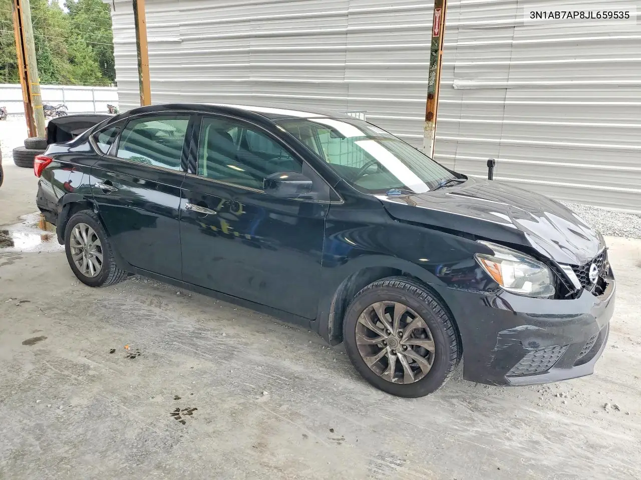 2018 NISSAN SENTRA VIN 3N1AB7AP8JL659535 — фото 4