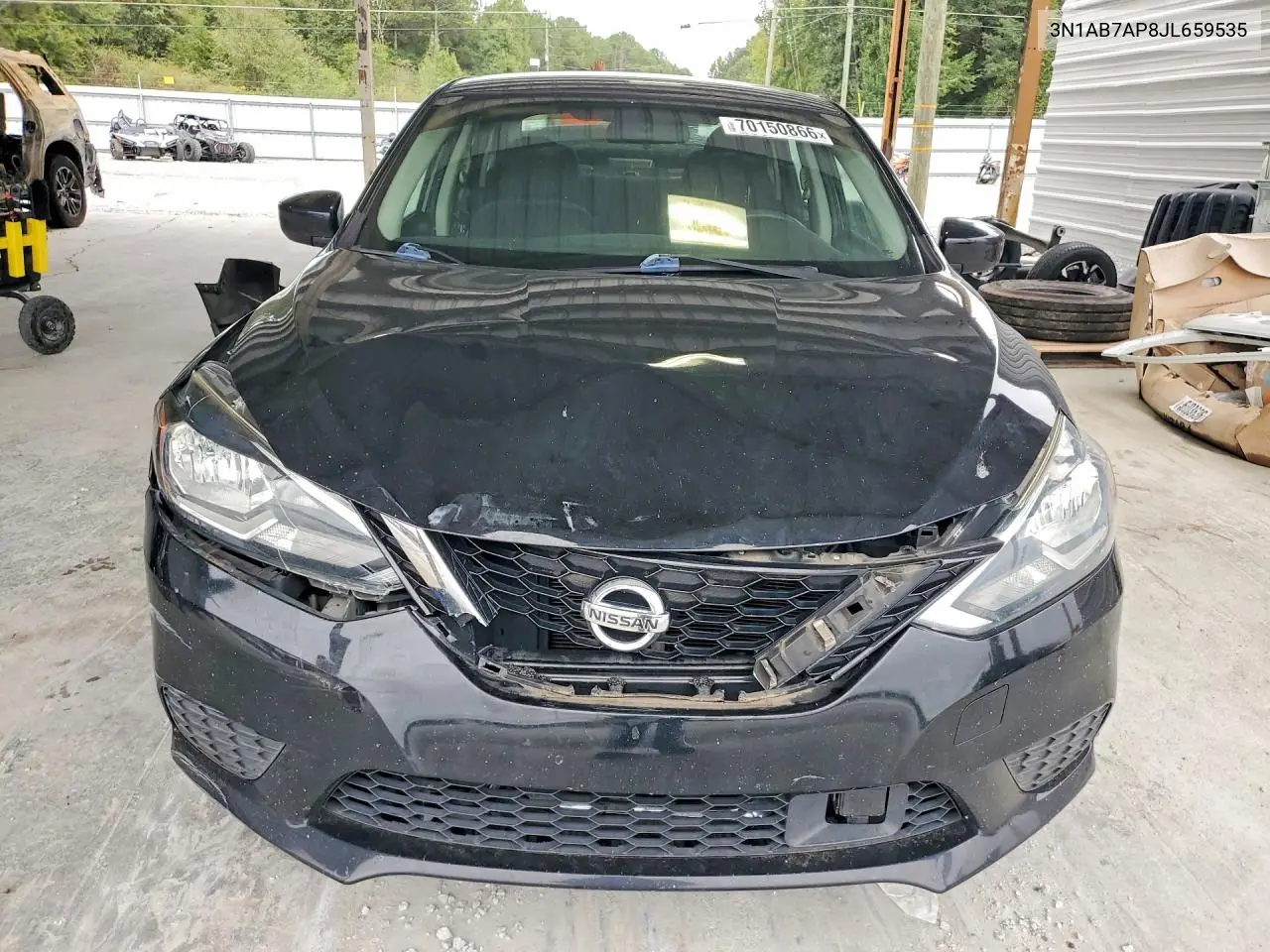 2018 NISSAN SENTRA VIN 3N1AB7AP8JL659535 — фото 5