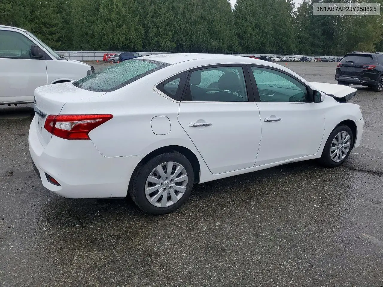 2018 NISSAN SENTRA VIN 3N1AB7AP2JY258825 — фото 3