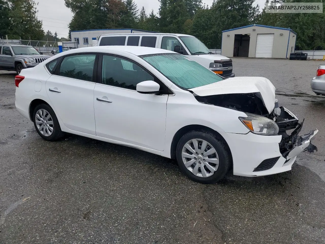 2018 NISSAN SENTRA VIN 3N1AB7AP2JY258825 — фото 4
