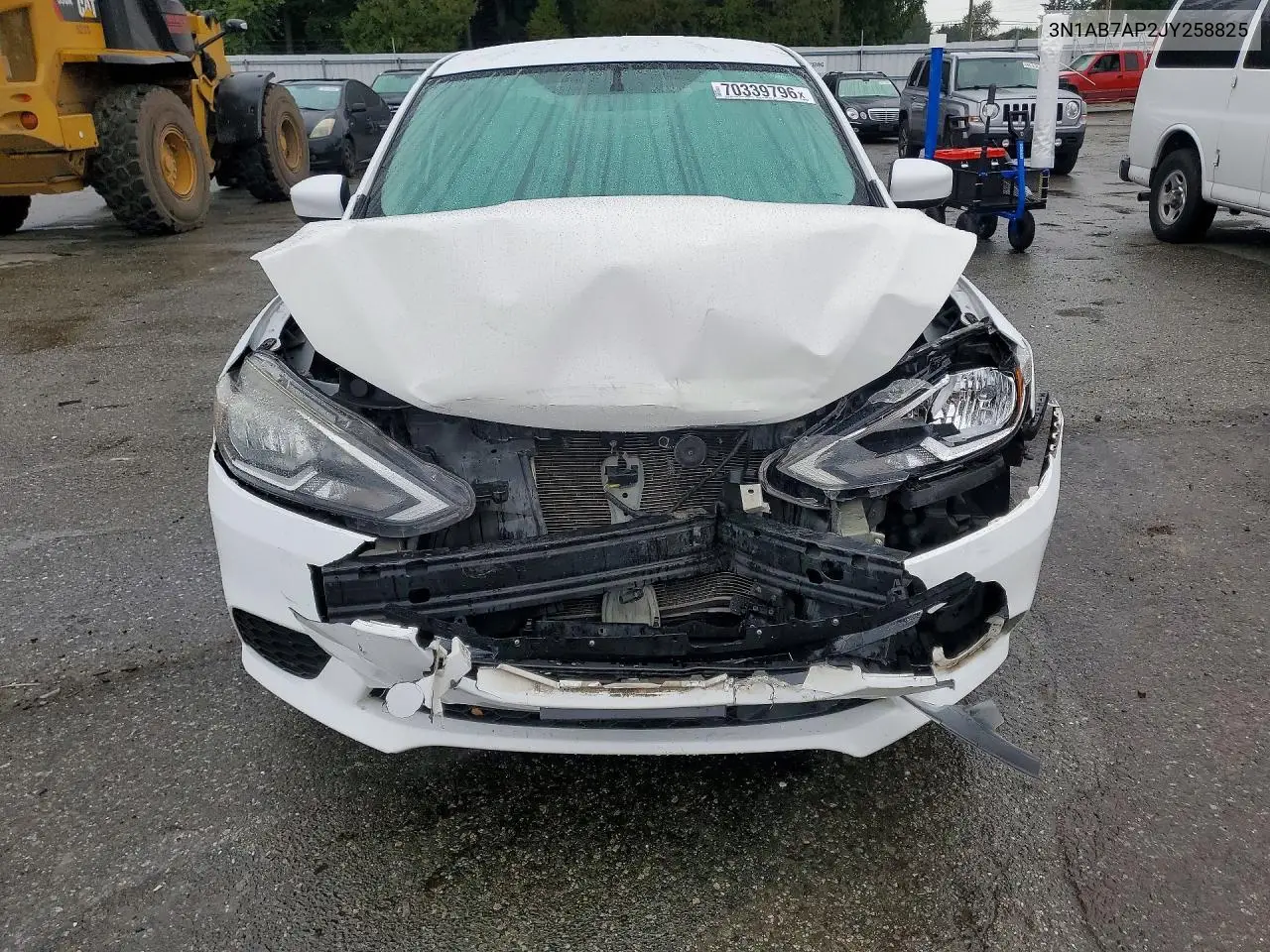 2018 NISSAN SENTRA VIN 3N1AB7AP2JY258825 — фото 5