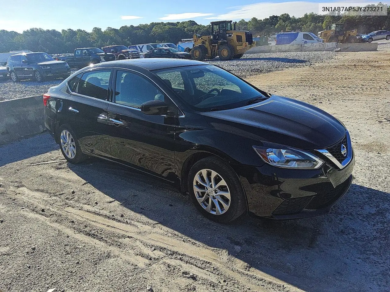 2018 NISSAN SENTRA VIN 3N1AB7AP5JY273271 — фото 4