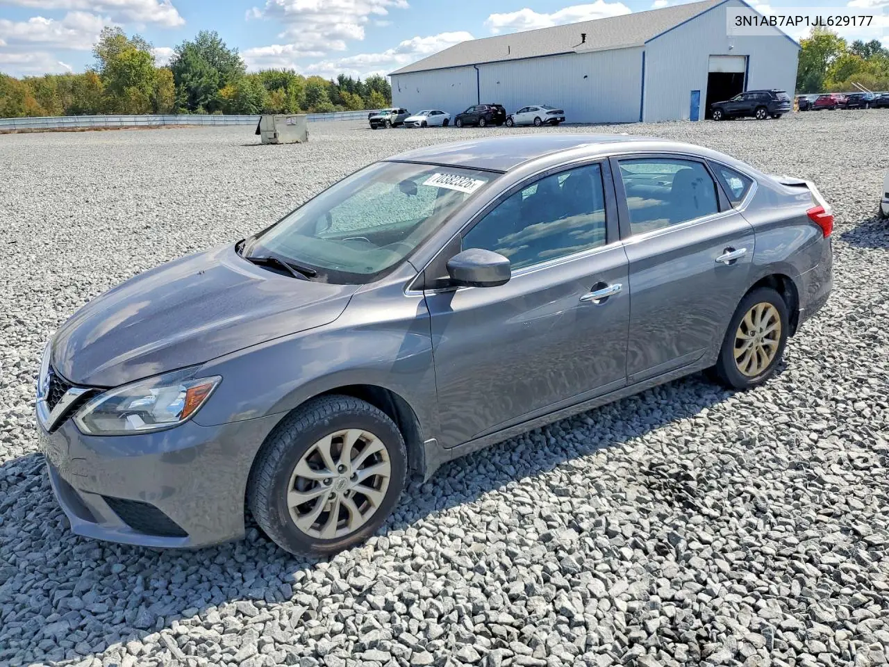 NISSAN SENTRA 2018, VIN 3N1AB7AP1JL629177