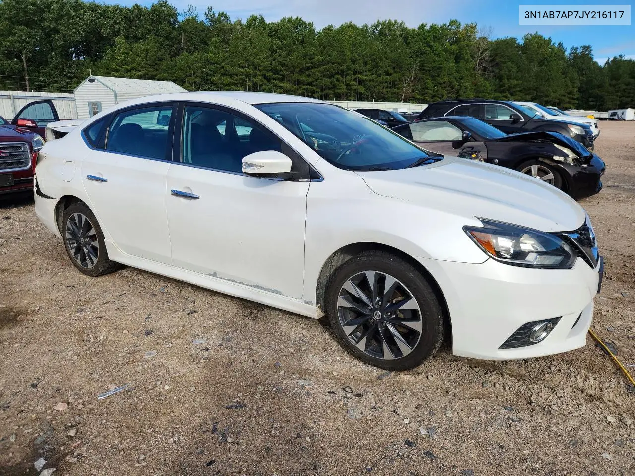 2018 NISSAN SENTRA VIN 3N1AB7AP7JY216117 — фото 4