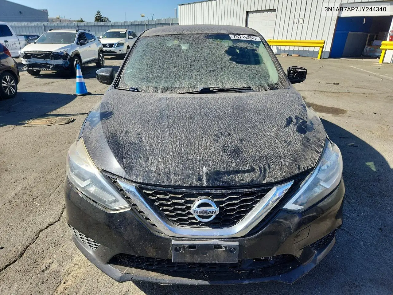 2018 NISSAN SENTRA VIN 3N1AB7AP7JY244340 — фото 5