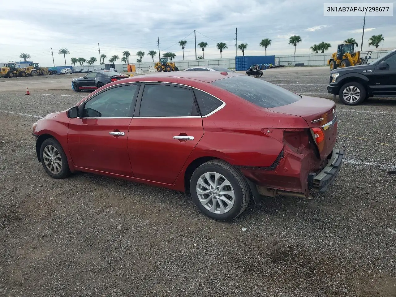2018 NISSAN SENTRA VIN 3N1AB7AP4JY298677 — фото 2
