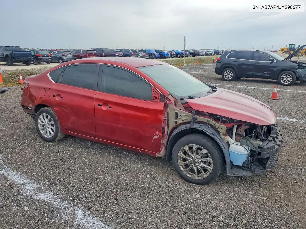 2018 NISSAN SENTRA VIN 3N1AB7AP4JY298677 — фото 4