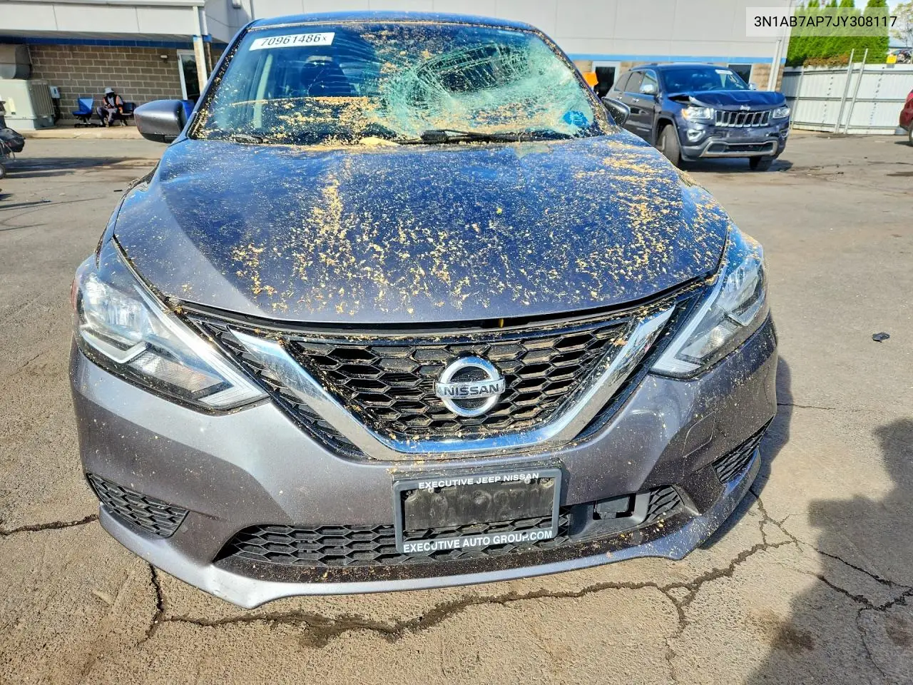 2018 NISSAN SENTRA VIN 3N1AB7AP7JY308117 — фото 5