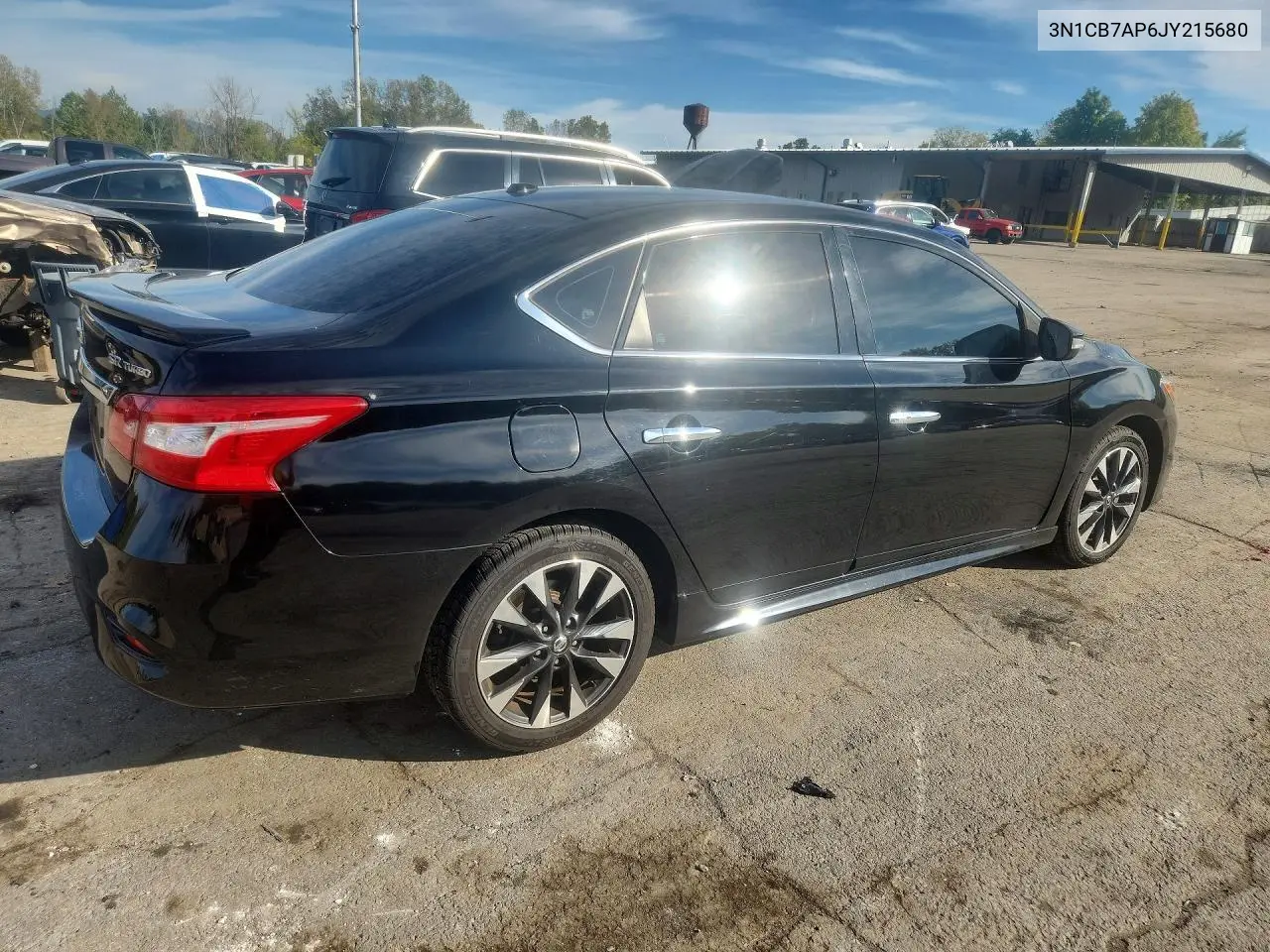 2018 NISSAN SENTRA VIN 3N1CB7AP6JY215680 — фото 3